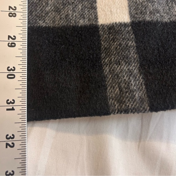 Finders Keepers Revolve Windowpane Plaid Women's Large Black And White Jacket - Picture 8 of 13